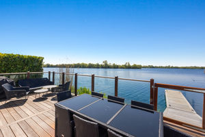 Southerly view from deck- click for photo gallery